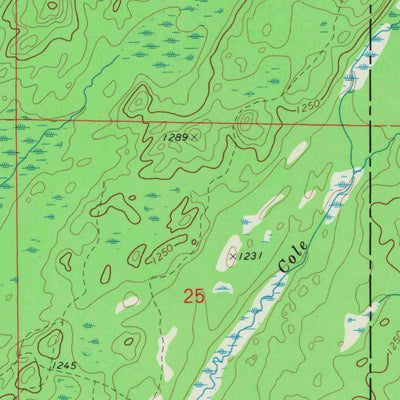 United States Geological Survey Chittamo NE, WI (1971, 24000-Scale) digital map