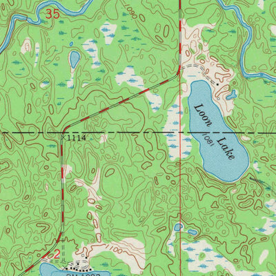 United States Geological Survey Chittamo, WI (1971, 24000-Scale) digital map