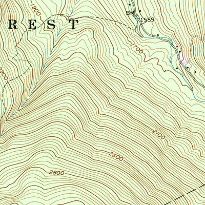 United States Geological Survey Chittenden, VT (1961, 24000-Scale) digital map