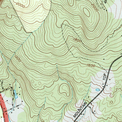 United States Geological Survey Chittenden, VT (1997, 24000-Scale) digital map