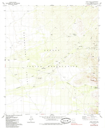 United States Geological Survey Chiuli Shaik, AZ (1979, 24000-Scale) digital map