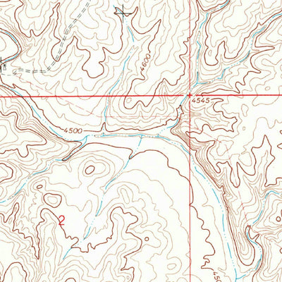 United States Geological Survey Chivata Canyon, NM (1967, 24000-Scale) digital map