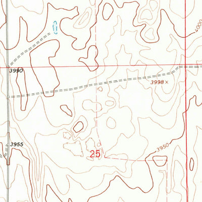 United States Geological Survey Chivington, CO (1968, 24000-Scale) digital map