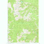 United States Geological Survey Chiwarkum Mountains, WA (1965, 62500-Scale) digital map