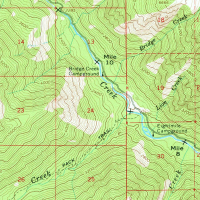 United States Geological Survey Chiwarkum Mountains, WA (1965, 62500-Scale) digital map