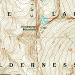 United States Geological Survey Chiwaukum Mountains, WA (2004, 24000-Scale) digital map