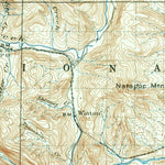 United States Geological Survey Chiwaukum, WA (1901, 125000-Scale) digital map