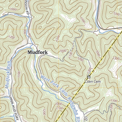 United States Geological Survey Chloe, WV (2023, 24000-Scale) digital map