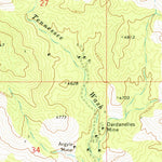United States Geological Survey Chloride, AZ (1968, 24000-Scale) digital map
