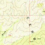 United States Geological Survey Chloride, AZ (1968, 24000-Scale) digital map