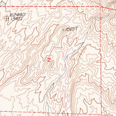 United States Geological Survey Chloride City, CA (1988, 24000-Scale) digital map