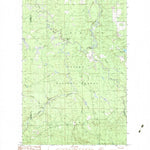 United States Geological Survey Choate, MI (1982, 25000-Scale) digital map