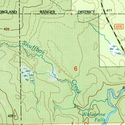 United States Geological Survey Choate, MI (1999, 24000-Scale) digital map