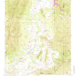 United States Geological Survey Choccolocco, AL (1954, 24000-Scale) digital map