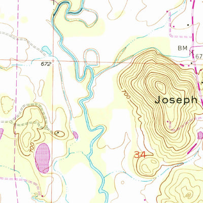 United States Geological Survey Choccolocco, AL (1954, 24000-Scale) digital map