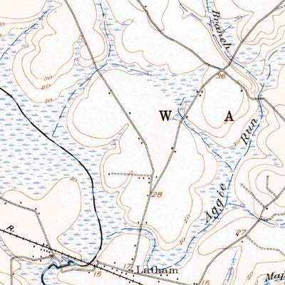 United States Geological Survey Chocowinity, NC (1903, 62500-Scale) digital map