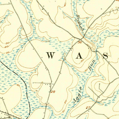 United States Geological Survey Chocowinity, NC (1905, 62500-Scale) digital map