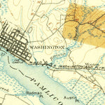 United States Geological Survey Chocowinity, NC (1905, 62500-Scale) digital map