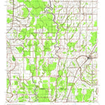 United States Geological Survey Choctaw, MS (1939, 62500-Scale) digital map