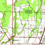 United States Geological Survey Choctaw, MS (1939, 62500-Scale) digital map