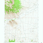 United States Geological Survey Chokecherry Canyon, ID (1968, 24000-Scale) digital map