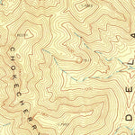 United States Geological Survey Chokecherry Mountain, NV (1970, 24000-Scale) digital map