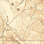 United States Geological Survey Cholame, CA (1917, 125000-Scale) digital map