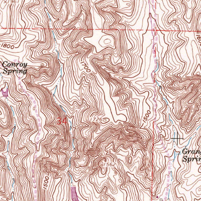 United States Geological Survey Cholame, CA (1961, 24000-Scale) digital map