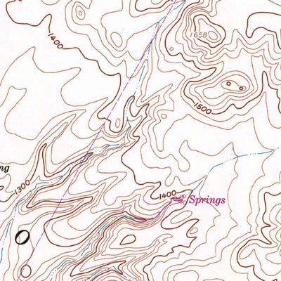 United States Geological Survey Cholame Valley, CA (1961, 24000-Scale) digital map