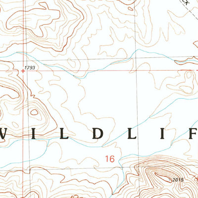 United States Geological Survey Cholla Tank, AZ (1990, 24000-Scale) digital map