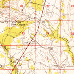 United States Geological Survey Chopin, LA (1948, 62500-Scale) digital map