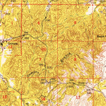 United States Geological Survey Chopin, LA (1948, 62500-Scale) digital map