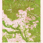 United States Geological Survey Chopin, LA (1954, 62500-Scale) digital map