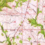 United States Geological Survey Chopin, LA (1954, 62500-Scale) digital map