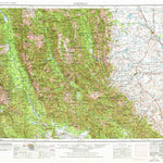 United States Geological Survey Choteau, MT (1955, 250000-Scale) digital map