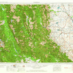 United States Geological Survey Choteau, MT (1958, 250000-Scale) digital map