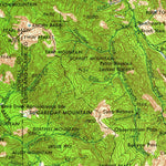 United States Geological Survey Choteau, MT (1958, 250000-Scale) digital map