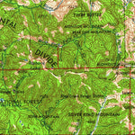 United States Geological Survey Choteau, MT (1958, 250000-Scale) digital map