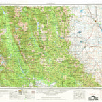 United States Geological Survey Choteau, MT (1962, 250000-Scale) digital map