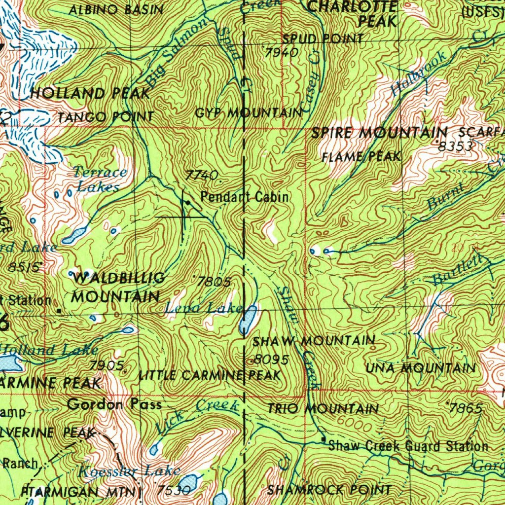 Choteau, MT (1976, 250000-Scale) Map by United States Geological Survey ...