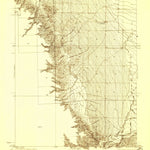 United States Geological Survey Chounet Ranch, CA (1921, 31680-Scale) digital map