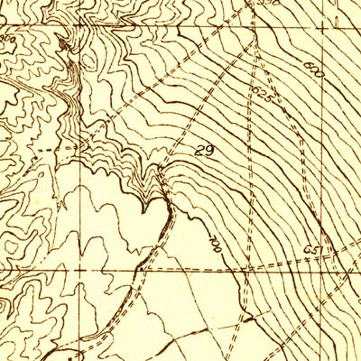 United States Geological Survey Chounet Ranch, CA (1921, 31680-Scale) digital map