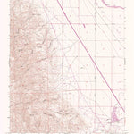 United States Geological Survey Chounet Ranch, CA (1956, 24000-Scale) digital map