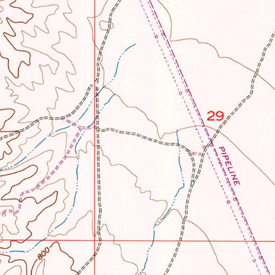 United States Geological Survey Chounet Ranch, CA (1956, 24000-Scale) digital map