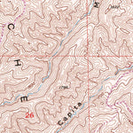 United States Geological Survey Chounet Ranch, CA (1956, 24000-Scale) digital map
