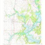 United States Geological Survey Chouteau, OK (1970, 24000-Scale) digital map