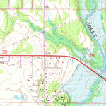 United States Geological Survey Chouteau, OK (1970, 24000-Scale) digital map