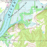United States Geological Survey Chouteau, OK (1970, 24000-Scale) digital map