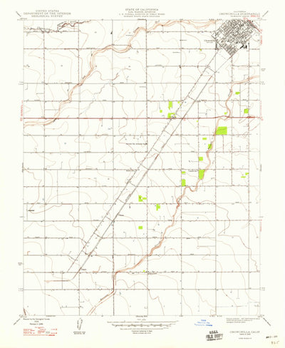 United States Geological Survey Chowchilla, CA (1948, 24000-Scale) digital map