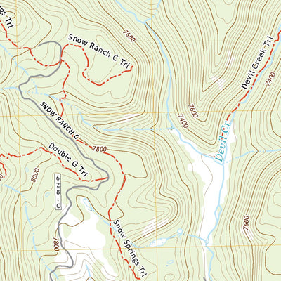 United States Geological Survey Chris Mountain, CO (2022, 24000-Scale) digital map